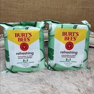 Burt's Bees Facial Cleansing Towelettes, Cucumber & Mint